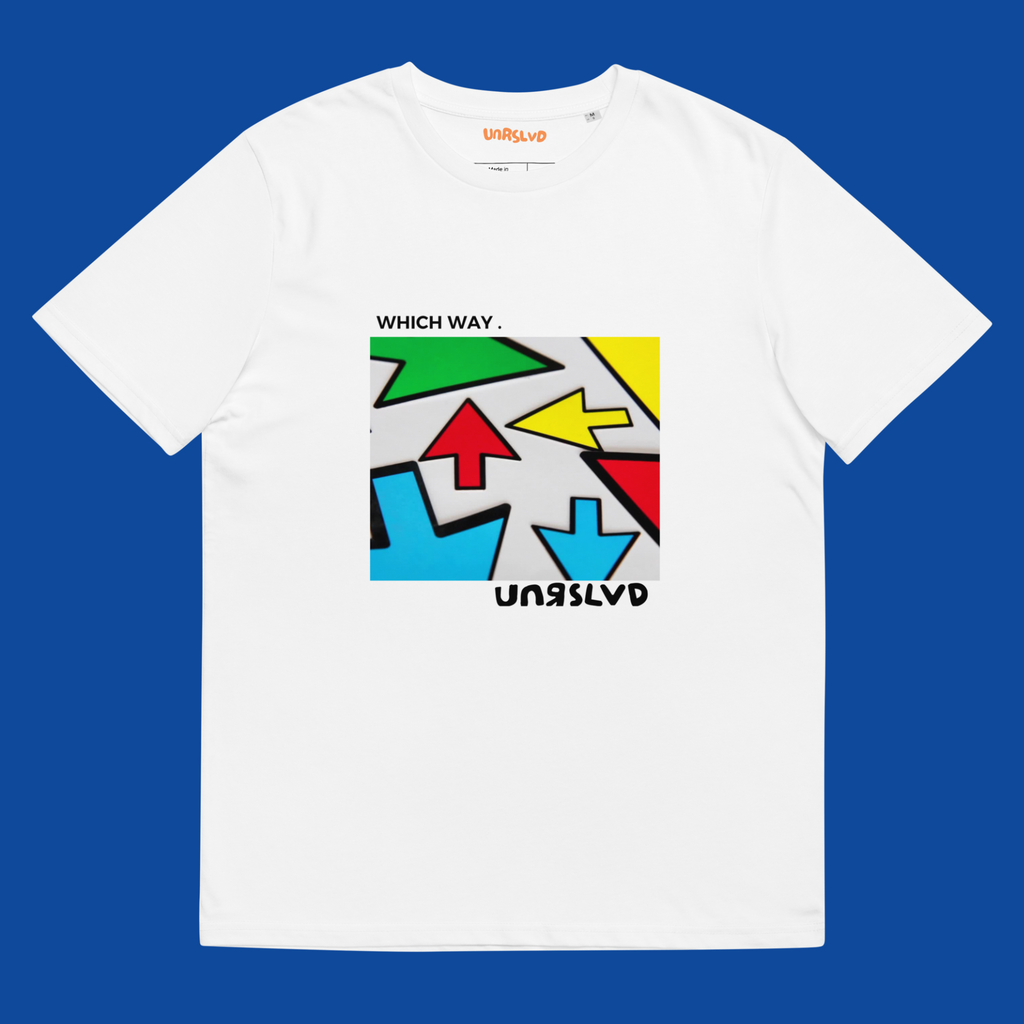 U-2 - WHICH WAY . Unisex organic cotton t-shirt