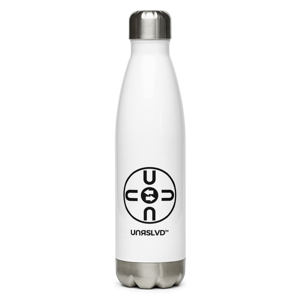 U-1, Stainless Steel Water Bottle - white