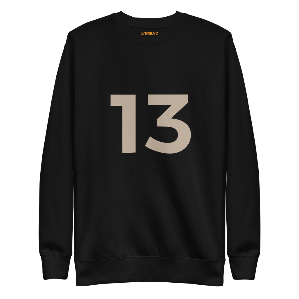 U-3 '13' - black sweat shirt